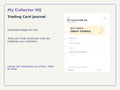 Trading Card Collection Journal for Kids | Printable Tracker & Trade Planner