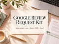 Google Review Request Kit for Real Estate Agents | Email, Text, Excel & Google Sheets Tracker