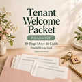 Tenant Welcome Packet | 10-Page Move-In Guide for Landlords (PDF Download)