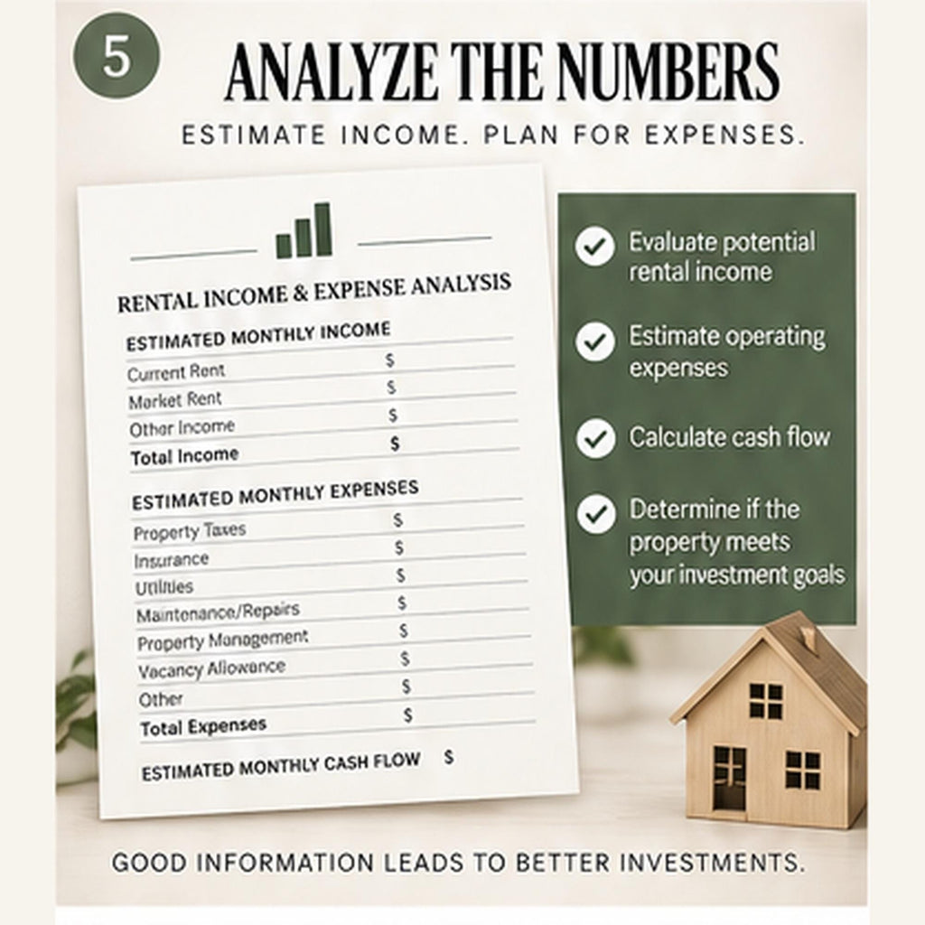 Rental Property Buying Checklist | Due Diligence Worksheets, 12-Page Printable PDF