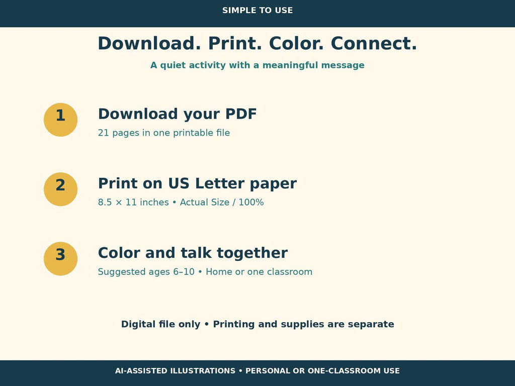 Community Helpers Coloring Book for Kids, Everyday Heroes Printable, Kindness Activities, Teacher Classroom PDF, 21 Pages
